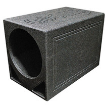 Qpower Single 12&quot; Triangle Ported Finished w/Bed Liner - $2,775.08 MXN