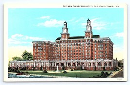 Postcard The New Chamberlin Hotel Old Point Comfort Virginia VA - £3.56 GBP