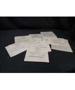 Original 1950 &amp; 1951 Jeep Willys Sales Orders Reciepts Lot Of 21 w/ VIN ... - $93.28