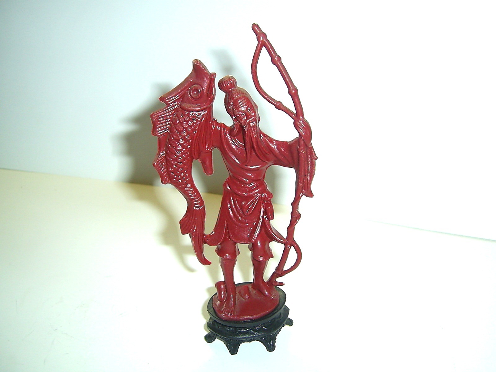Figurine, vintage figurine, ancient asian statue, collectible figurine H... - $22.00