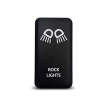 CH4X4 PUSH SWITCH FOR TOYOTA – ROCK LIGHTS SYMBOL - AMBER LED - $22.75