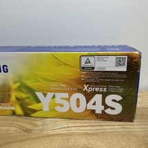 Samsung OEM CLT-Y504S Yellow Toner Cartridge Series CLP-415 CLX-4195 New Sealed - $78.71