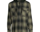 No Boundaries Men&#39;s &amp; Big Men&#39;s Hooded Flannel Shirt, Size S (34-36) Col... - £18.00 GBP