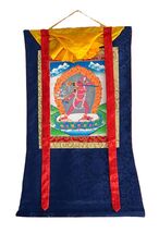HAND-PAINTED VAJRAYOGINI TIBETAN THANGKA FEMALE BUDDHA BUDDHIST ART WITH... - $2,312.56 MXN