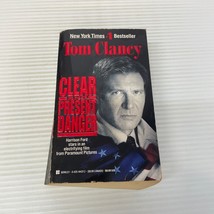Clear And Present Danger Media Tie In Paperback Book by Tom Clancy Berkley 1990 - £9.58 GBP