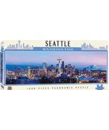 MasterPieces Cityscapes Panoramic Jigsaw Puzzle, Downtown Seattle, Washi... - $39.59 CAD