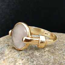 925 Sterling Silver Rainbow Gem Sz 2-14 Gold/Rose Gold Plated Ring Women RSV1094 - £21.57 GBP+