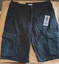 Goodfellow &amp; Co Men&#39;s Cargo Shorts Black Size 32 Regular Fit 11&quot; Inseam  - $17.75