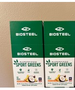 Lot of 2 Biosteel Superfood Sport Greens Packets 12 Packets Pineapple Co... - $36.24 CAD