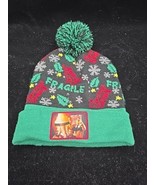 A Christmas Story Adult Size Beanie Knit Winter Pom Pom Hat Unisex Leg Lamp - €10,80 EUR
