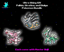 ✨ Shiny 6IV✨ Legendary Palkia Giratina Dialga Pokemon for SWSH BDSP PLA SCVI ✨ - £4.67 GBP