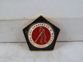 1980 Moscow Summer Olympics Pin - Field Hockey Event - Stamped Pin - £11.88 GBP