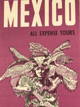 Mexico All Expense Tours Vintage Travel Guide  - $12.50