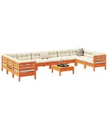  Garden Sofa Set Wax brown and cream - $38,873.30 MXN