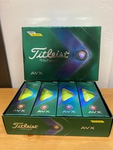 NEW Titleist AVX Golf Balls - 1 Dozen Yellow - £42.01 GBP