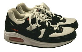 Nike Air Max Command Flex GS Size 7Y Black White Youth Shoes Mesh Upper - £17.38 GBP