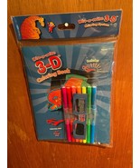 Din-O-Mite 3-D Coloring Book w/3D Glasses *NEW* b2 - $16.39 CAD