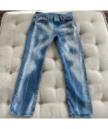 Levi’s 501 Button Fly Tie Dye Streaked Jeans 32 x 30 - €27,80 EUR