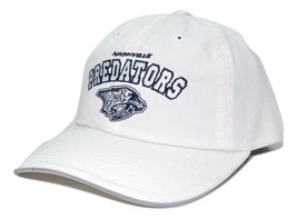Nashville Predators American Needle NHL Cabana Adjustable White Hockey Cap Hat - £12.69 GBP