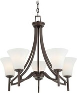 Minka Lavery Middlebrook 5-Light Vintage Bronze Chandelier - $179.91