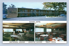 Sahara Motel at Lemoyne Manor Liverpool New York NY UNP Chrome Postcard P1 - £4.04 GBP