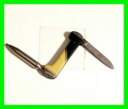 Vintage Imperial Enamel Pen / Pocket Knife ~Unique &amp; Very HTF Uncommon Design - £40.08 GBP