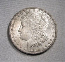 1882 Silver Morgan Dollar UNC AM504 - £54.53 GBP