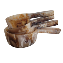 Measuring Cup Set Hand Poured Resin Measuring Cups 50 ml to 250 ml  1/4 ... - $58.86