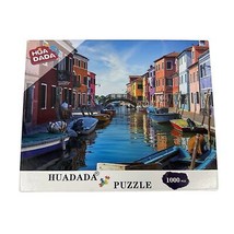 1000 Piece jigsaw Puzzle Traditional Burano Architecture landscape - $13.86