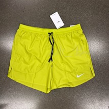 Nike Men&#39;s Flex Stride 5&quot; Brief-Lined Running Shorts CJ5453-308 Bright Cactus M - £26.97 GBP