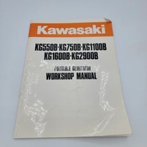 Kawasaki Portable Generator Workshop Manual 99924-2003, KG550B - 2900B - $11.99
