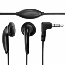 3.5mm Stereo In Ear Earphones Earbuds Handsfree (Black) for Samsung Galaxy S5 - $13.85