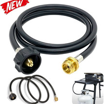 4Ft Propane Adapter Hose 1Lb To 20Lb Converter For Qcc1 / Type1 Tank,Gas... - £15.79 GBP