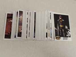 VINTAGE 1989 Topps Batman Card Starter Set 126/132 95% Conplete - $24.74