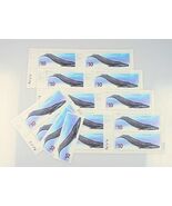 2010 Packung Mit 9 Blau Wal Hoher Wert Kanadische Briefmarken W / Zwei Lose - $318.59