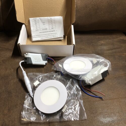 3” LED Flush Mount Downlight Warm White For Entertainment Center, Cabine... - $14.84