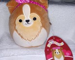 Squishmallows  Andres The Sheltie Dog  5&quot; NWT - £10.94 GBP