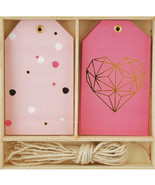 Lucky Dip Collection Gift Tag Box Geo Heart - €18,02 EUR