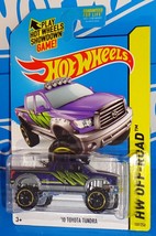 Hot Wheels 2014 HW Hot Trucks Series #131 &#39;10 Toyota Tundra Mtflk Purple OR6SPs - $12.50