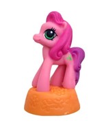 My Little Pony Pink Purple Orange Stand McD Hasbro 2007 2-3/4&quot; Cake Topper - £3.07 GBP