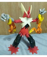 Pokemon Mega Blaziken 6&quot; Action Figure Toy Jazwares Nintendo Tomy WCT - $17.91