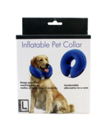 Comfortable &amp; Adjustable Inflatable Pet Collar Alternative to Cone Shape... - £10.86 GBP