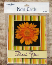 LEANIN TREE &quot;Thank You&quot; Beautiful Gaillardia in Bloom #35873~8 Notecards Blank~ - £6.22 GBP