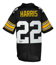 Najee Harris Pittsburgh Firmado Negro Camiseta de Fútbol Bas - £106.33 GBP