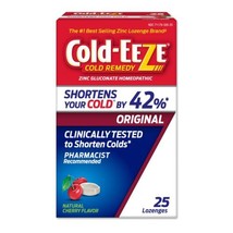 Cold-EEZE Natural Cherry Zinc Lozenges, Homeopathic Cold Remedy, Reduces - $12.99