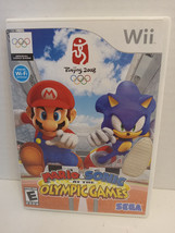 Nintendo Wii Mario &amp; Sonic at the Olympic Games 2008 Beijing CIB Tested - $15.50