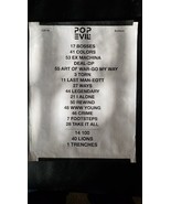 POP EVIL - ORIGINAL 8.5 X 11 CONCERT STAGE USED SETLIST FROM BALTIMORE 1... - $59.00