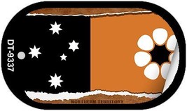 Northern Territory Flag Scroll Metal Novelty Dog Tag Necklace DT-9337 - £12.71 GBP