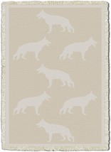 German Shepherd Blanket (70X50) - A Gift For Dog Lovers - Tapestry Throw Made In - £51.72 GBP