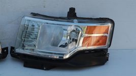 09-12 Ford Flex Halogen Headlight Lamp Lamps Set L&R - POLISHED image 3